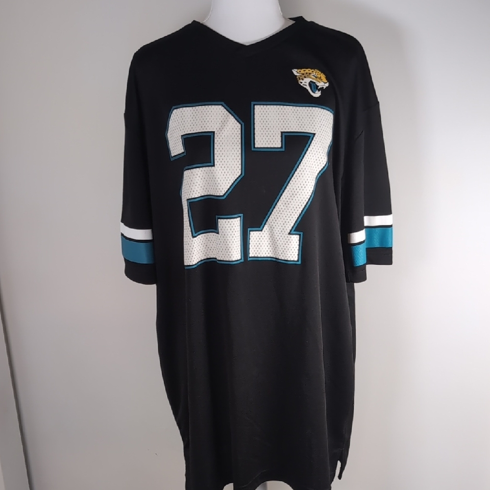 Jacksonville Jaguars #27 Fournette Jersey Shirt 2XL